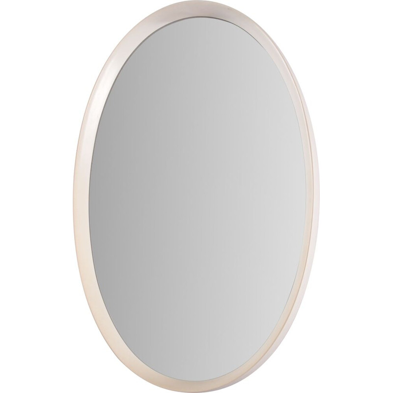 Vintage oval mirror, 1960s