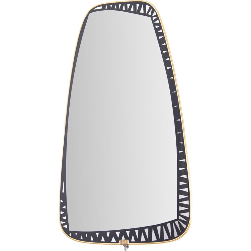 Vintage mirror by Tacchini Dorian, 1970s