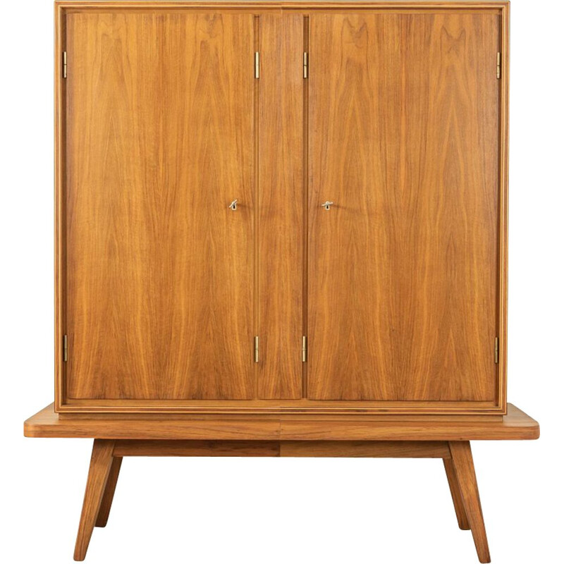 Vintage walnut wardrobe by Musterring, Germany 1950