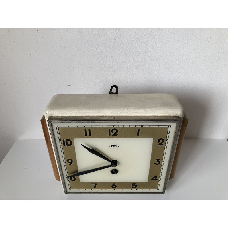 Reloj de ajedrez vintage de baquelita, Checoslovaquia 1950