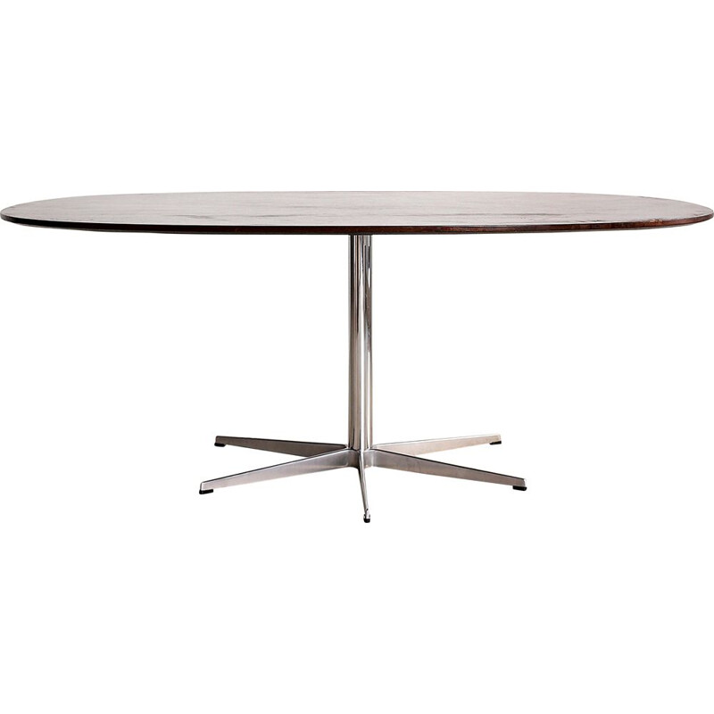 Table vintage d’Arne Jacobsen pour Fritz Hansen, Denmark 1980