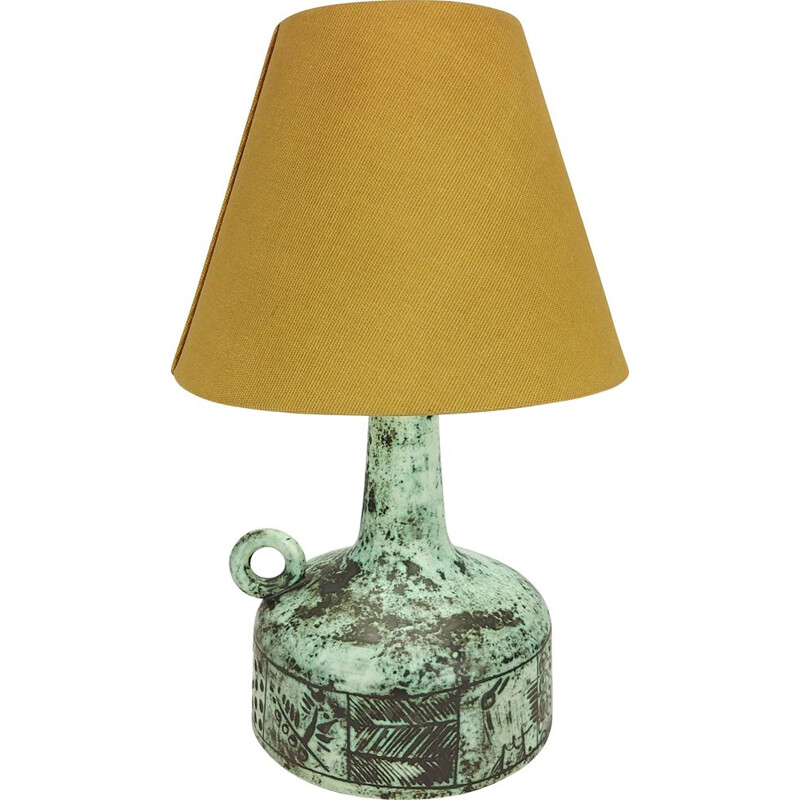 Lampe vintage "Oiseau" en céramique de Jacques Blin, 1950