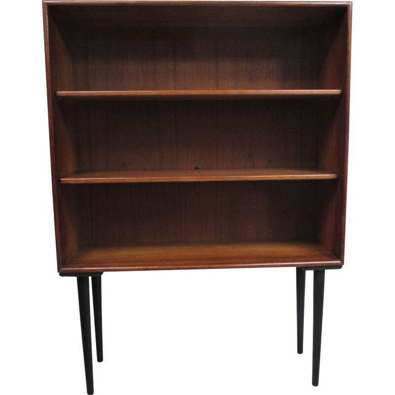 Vintage teak bookcase, Sweden 1970