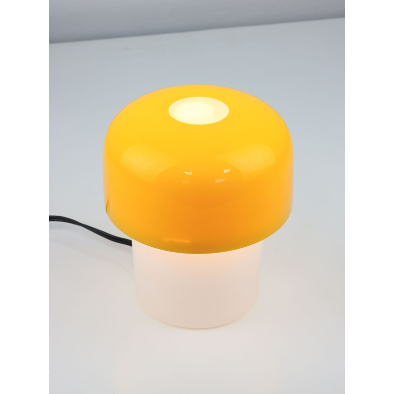 Lampe de table vintage Mushroom de Luigi Massoni pour Guzzini, 1970