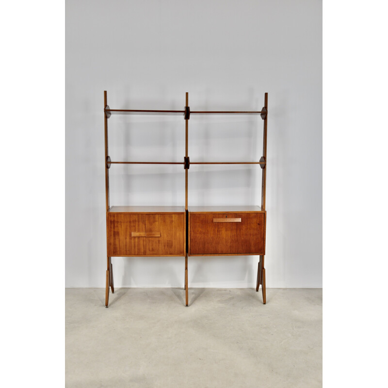 Vintage wall unit, Italian 1960