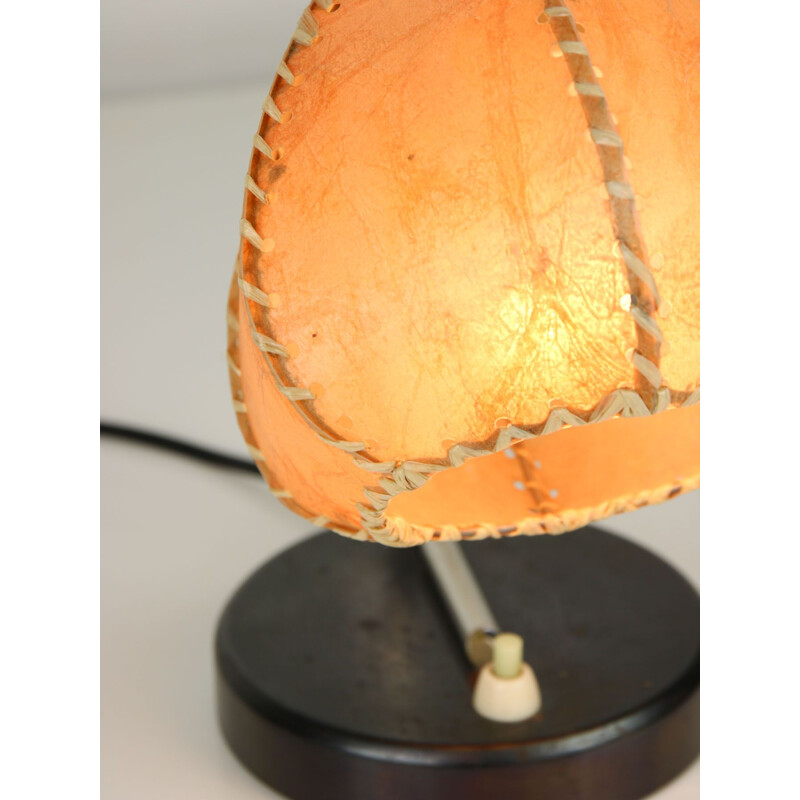 Vintage table lamp in parchment
