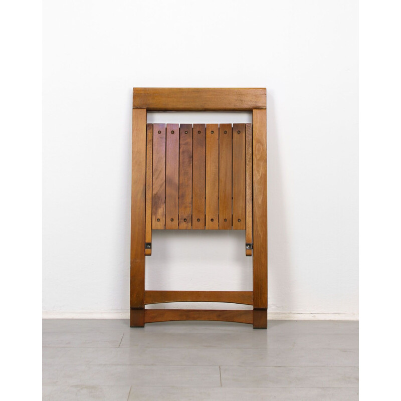 Cadeira dobrável Trieste vintage por Aldo Jacober