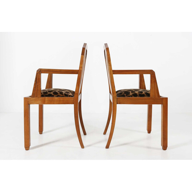 Pair of vintage chairs, Art Deco 1930