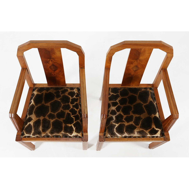 Pair of vintage chairs, Art Deco 1930