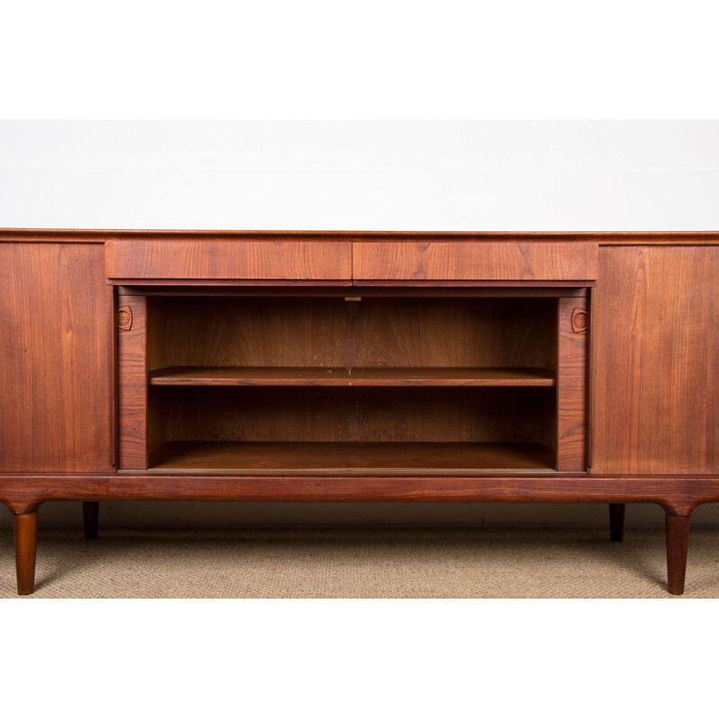 Vintage teak sideboard by Clausen & Son for Silkeborg, Denmark 1960