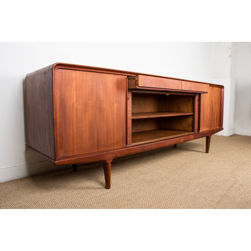 Vintage teak sideboard by Clausen & Son for Silkeborg, Denmark 1960