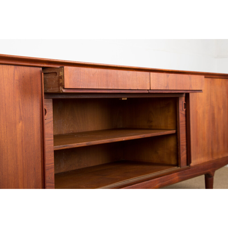 Vintage teak sideboard by Clausen & Son for Silkeborg, Denmark 1960