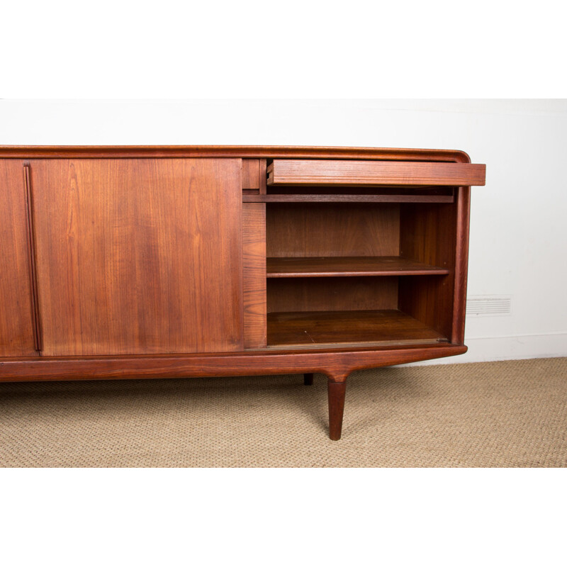 Vintage teak sideboard by Clausen & Son for Silkeborg, Denmark 1960