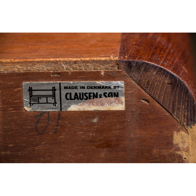 Vintage teak sideboard by Clausen & Son for Silkeborg, Denmark 1960