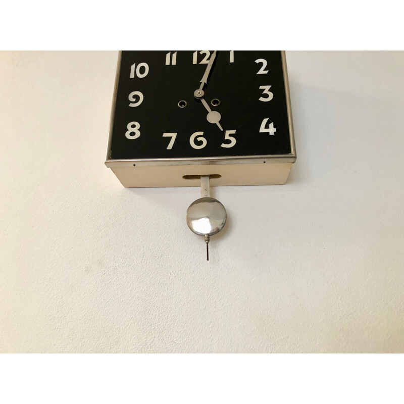 Vintage wall clock by Kienzle, Czechoslovakia