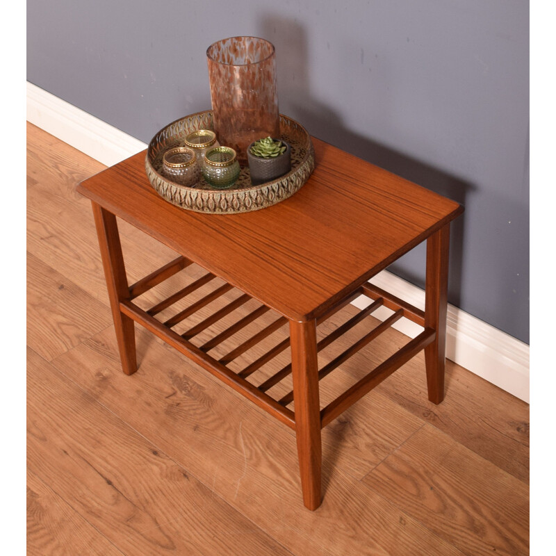 Vintage teak coffee table, 1960