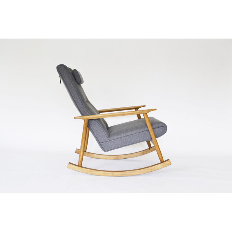 Mid century rocking chair by Valerija Ema Cukermanienė, 1960s