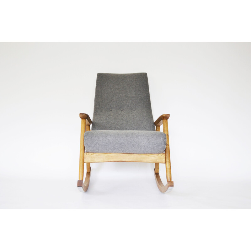 Silla mecedora vintage de Valerija Ema Cukermanienė, 1960