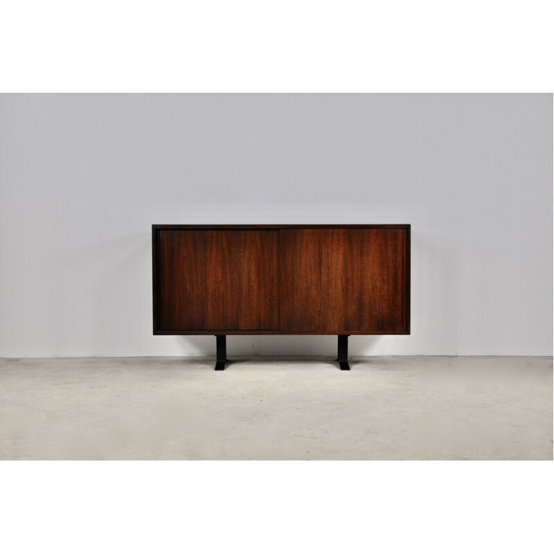 Vintage SE3 sideboard with two sliding doors by Osvaldo Borsani for Tecno, Italy 1962