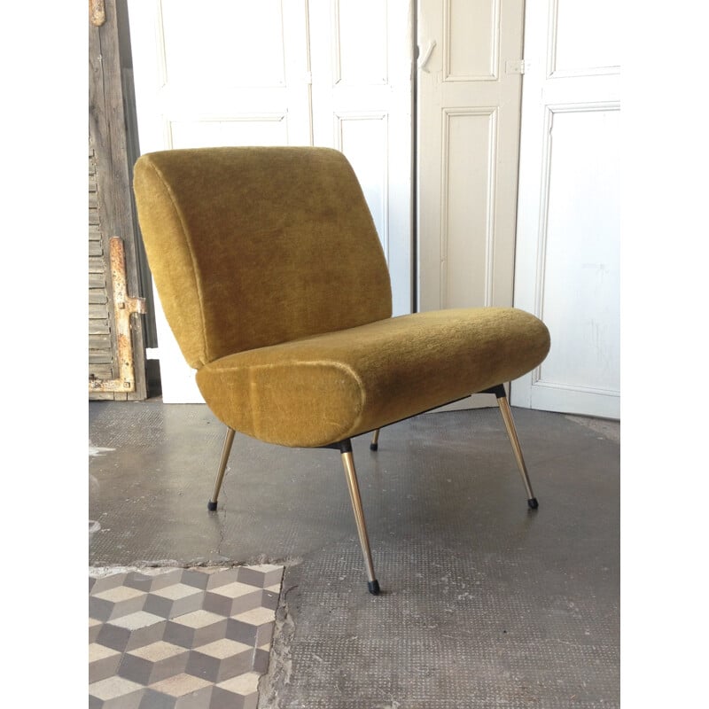 Vintage low chair - 1950s