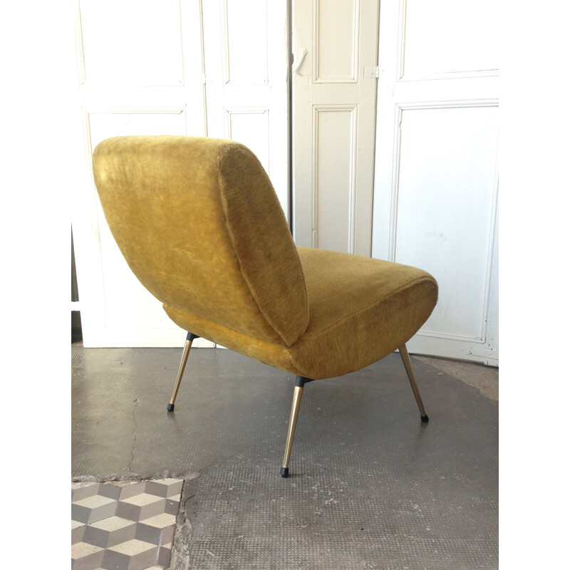 Vintage low chair - 1950s