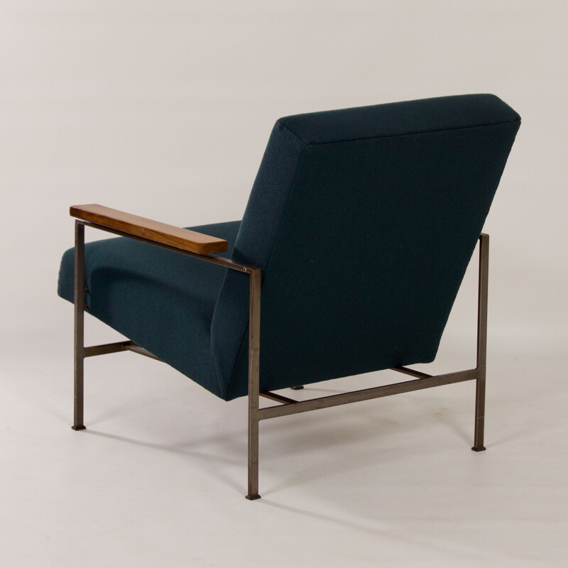 Vintage coromandel wood armchair by Gelderland Design Team for Gelderland, 1950