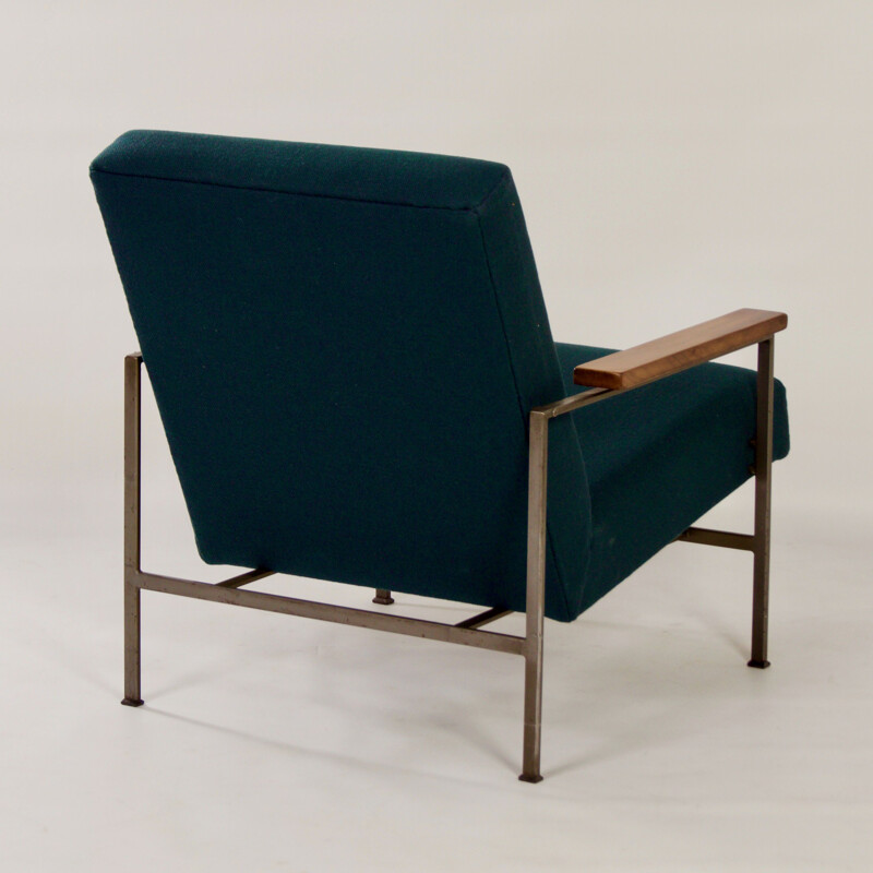 Vintage coromandel wood armchair by Gelderland Design Team for Gelderland, 1950