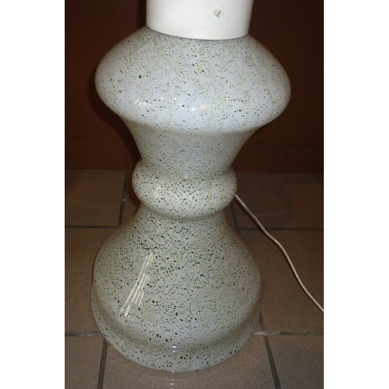 Lámpara de pie vintage de cristal de Murano, 1960