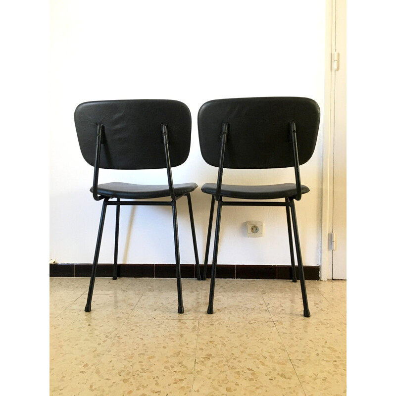 Pair of vintage Carolina chairs by Airborne, 1960s