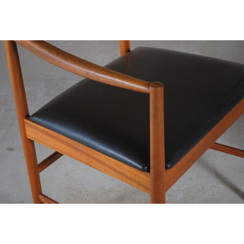 Set of 6 vintage teak chairs by McIntosh, British 1960