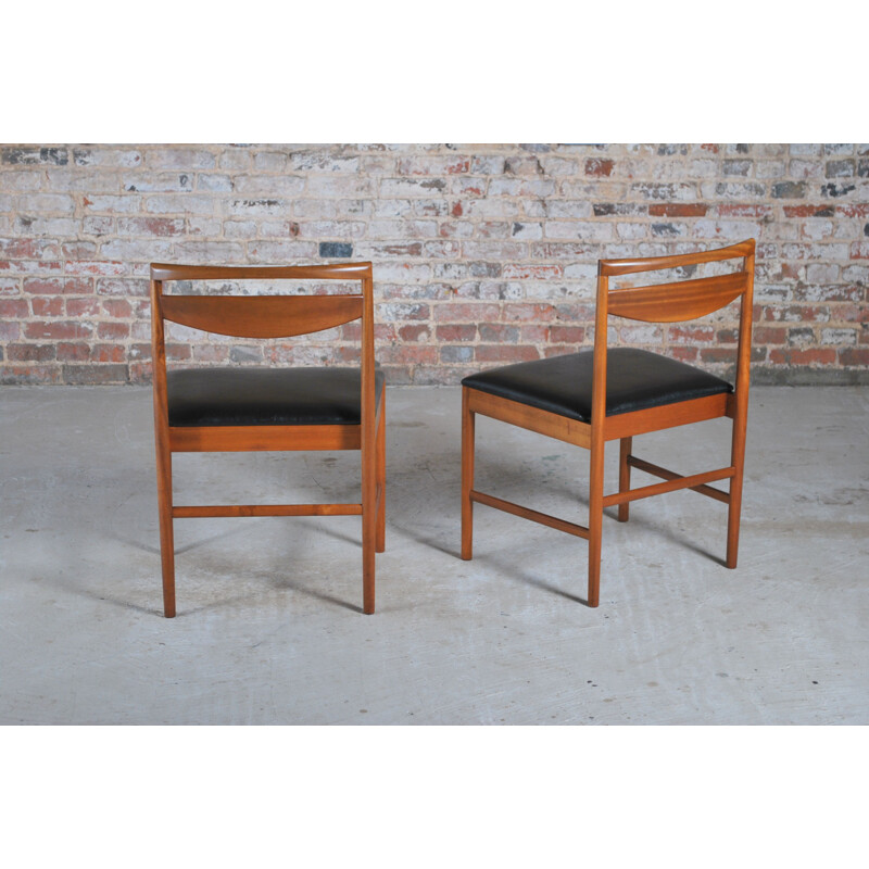 Set of 6 vintage teak chairs by McIntosh, British 1960