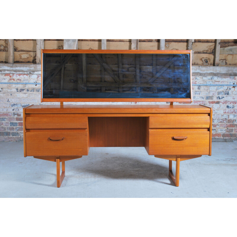 Vintage teak dressing table by William Lawrence for Nottingham, England 1960