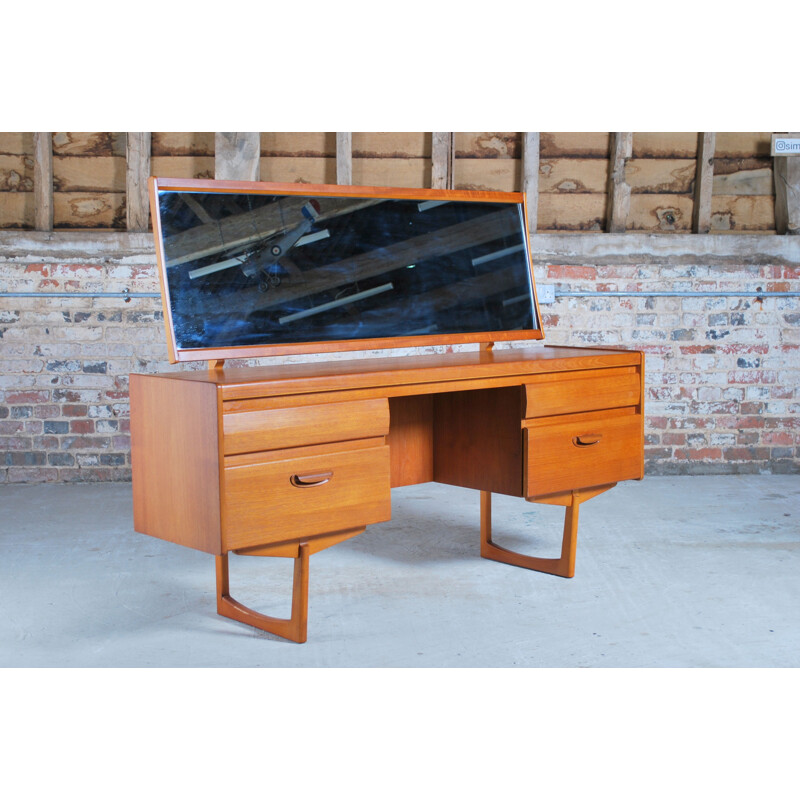 Vintage teak dressing table by William Lawrence for Nottingham, England 1960