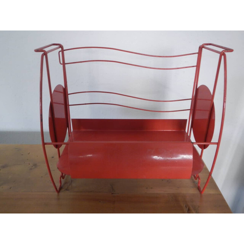 Vintage Coca-Cola magazine rack