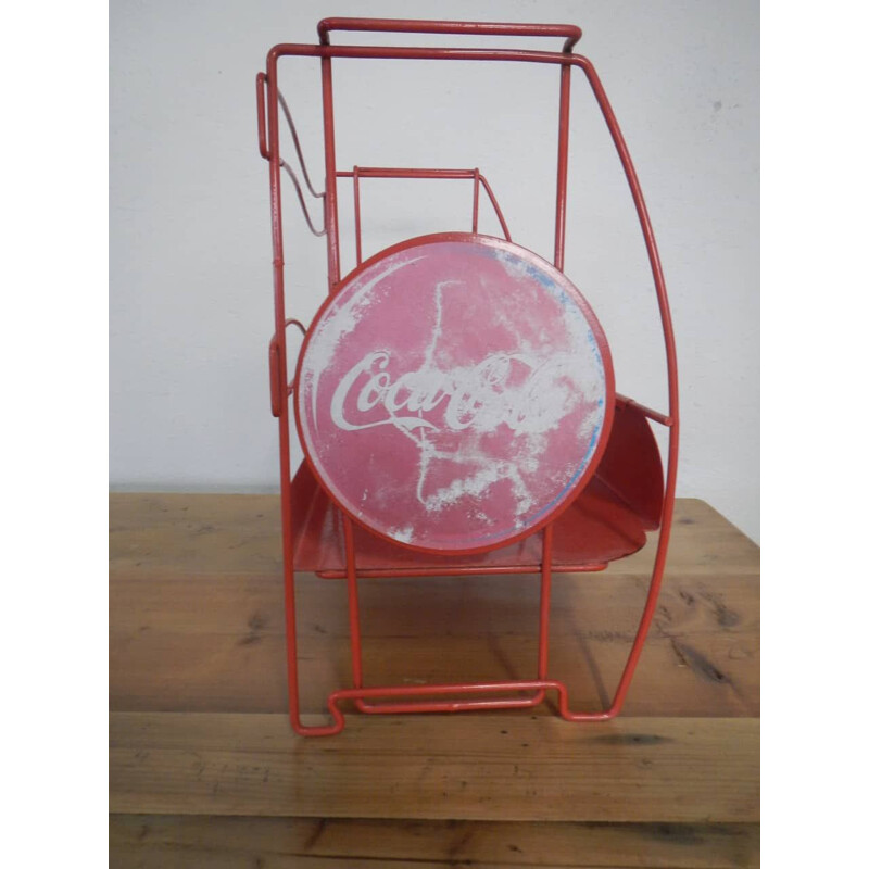 Vintage Coca-Cola magazine rack