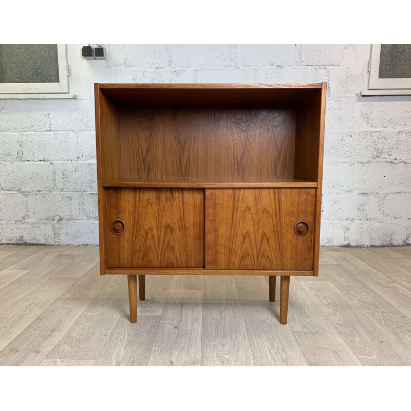 Vintage teak bookcase, 1960