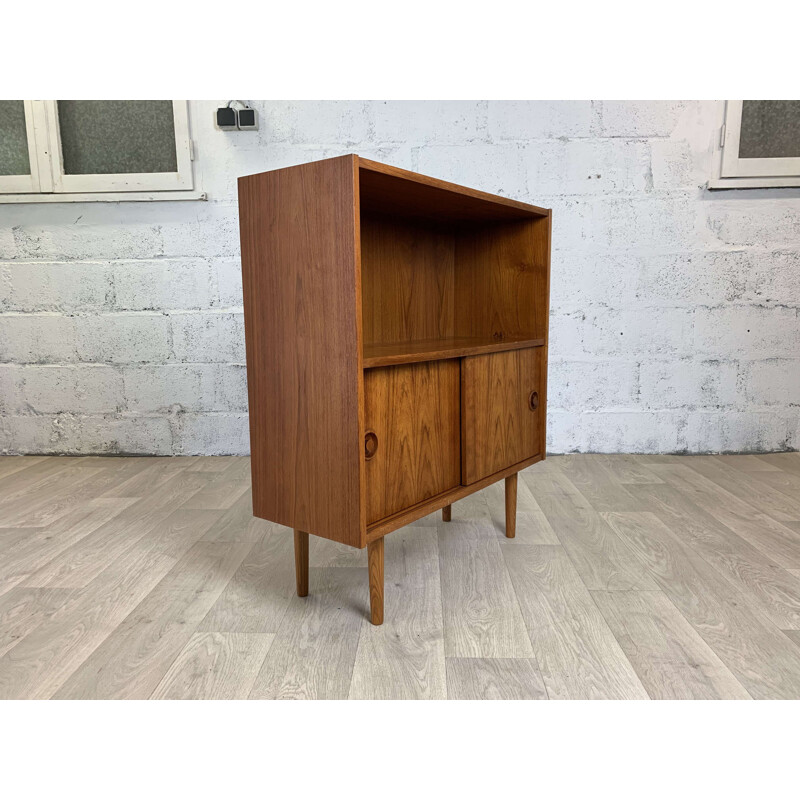 Vintage teak bookcase, 1960