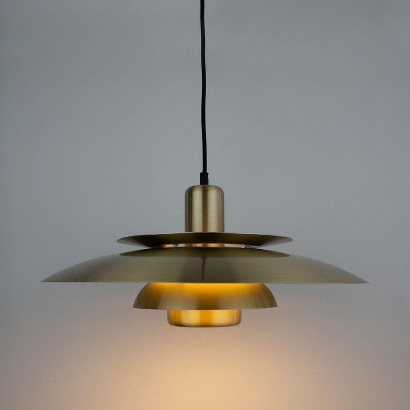 Vintage pendant lamp by Bent Nordsted for Lyskaer, Danish 1970