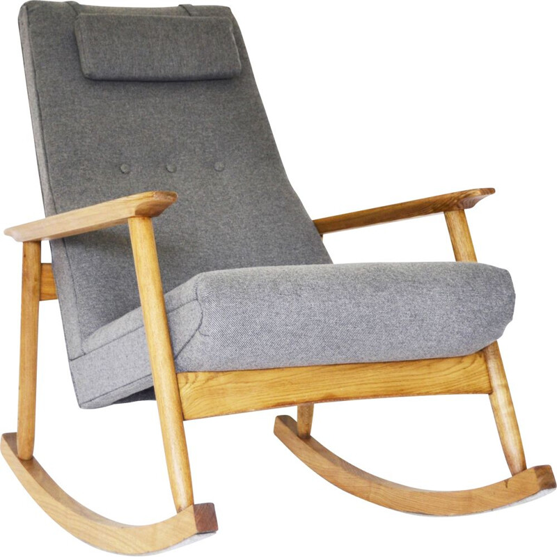 Chaise à bascule vintage par Valerija Ema Cukermanienė, 1960