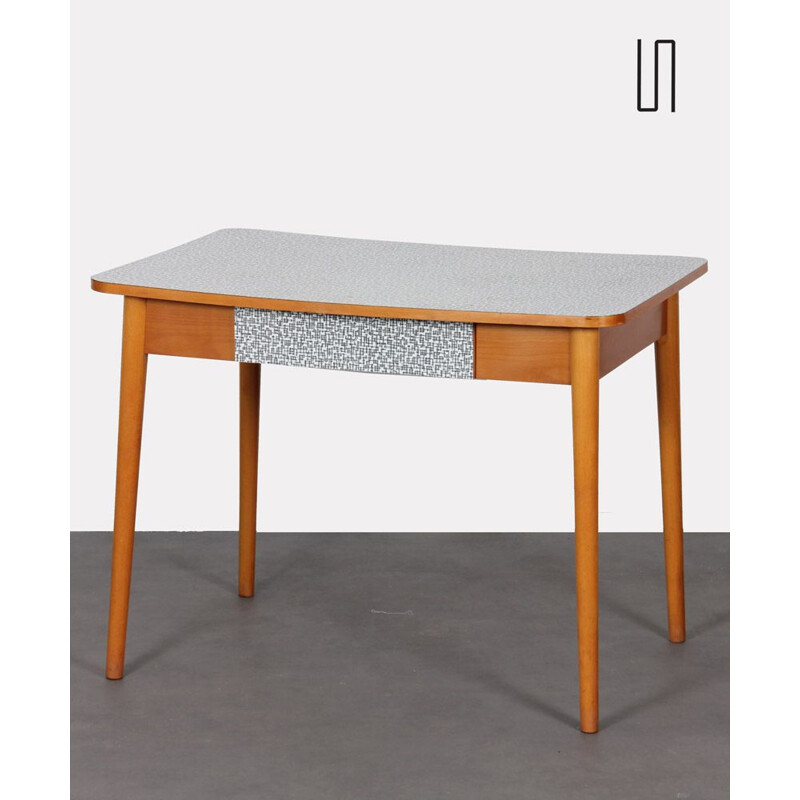 Table tchèque vintage en formica, 1960