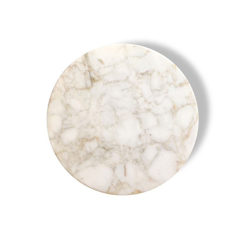 Table ronde Knoll en marbre italien Calacatta, Eero SAARINEN - 1970