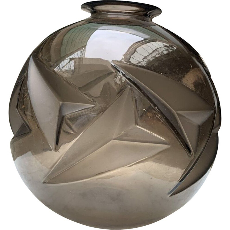 vase vintage en verre