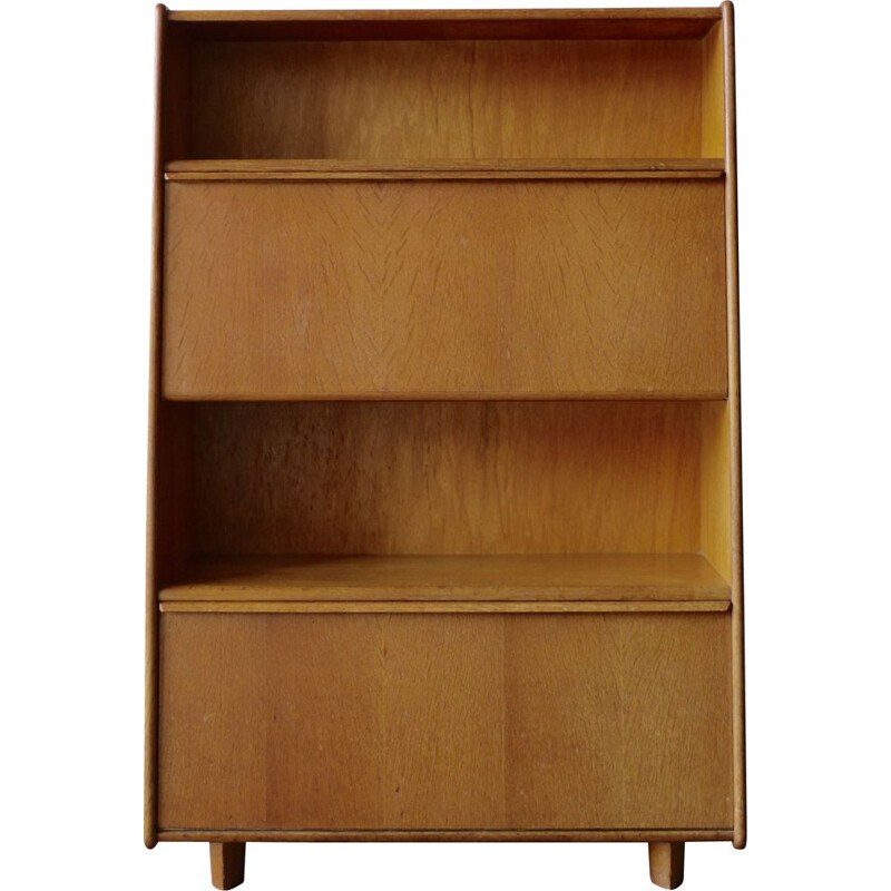 Oakwood vintage secretary by Cees Braakman for UMS Pastoe, 1950