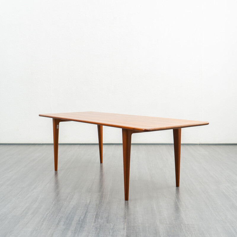 Vintage teak coffee table, Scandinavian style, 1960s