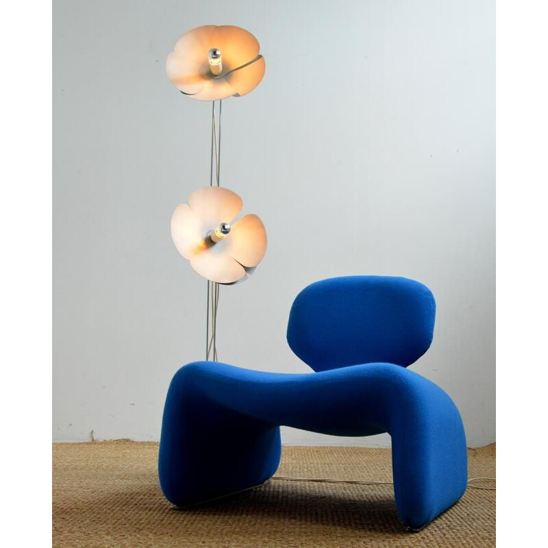 Vintage "Djinn" armchair by Olivier Mourgue for Airborne, 1960s