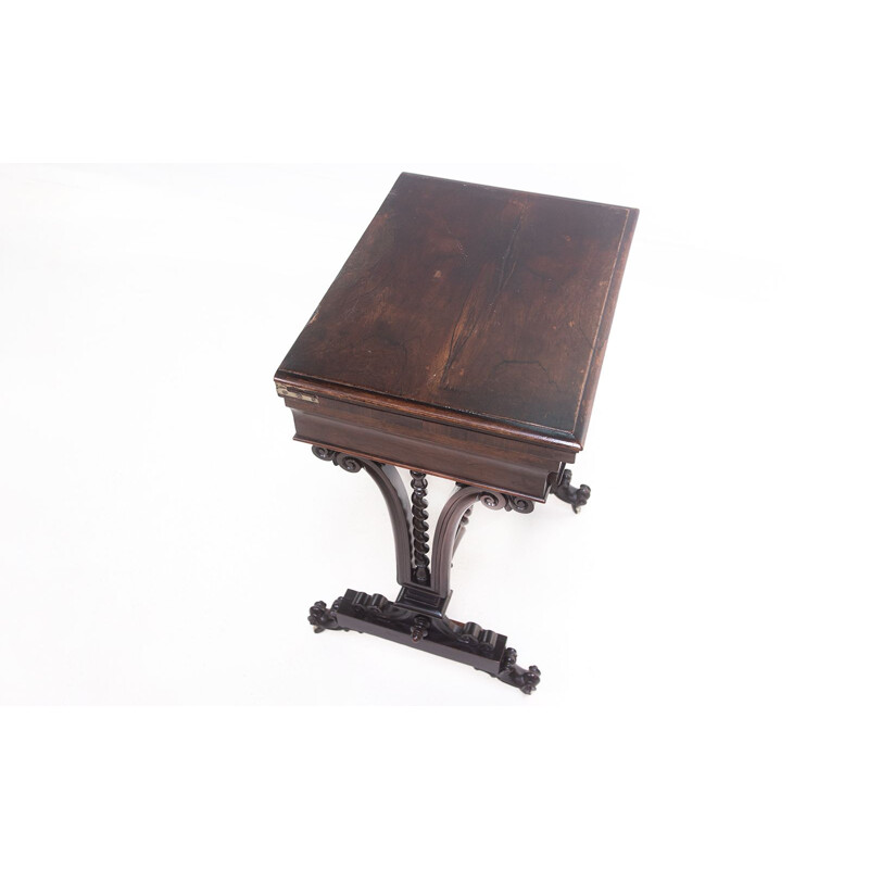 19th century victorian rosewood chess table