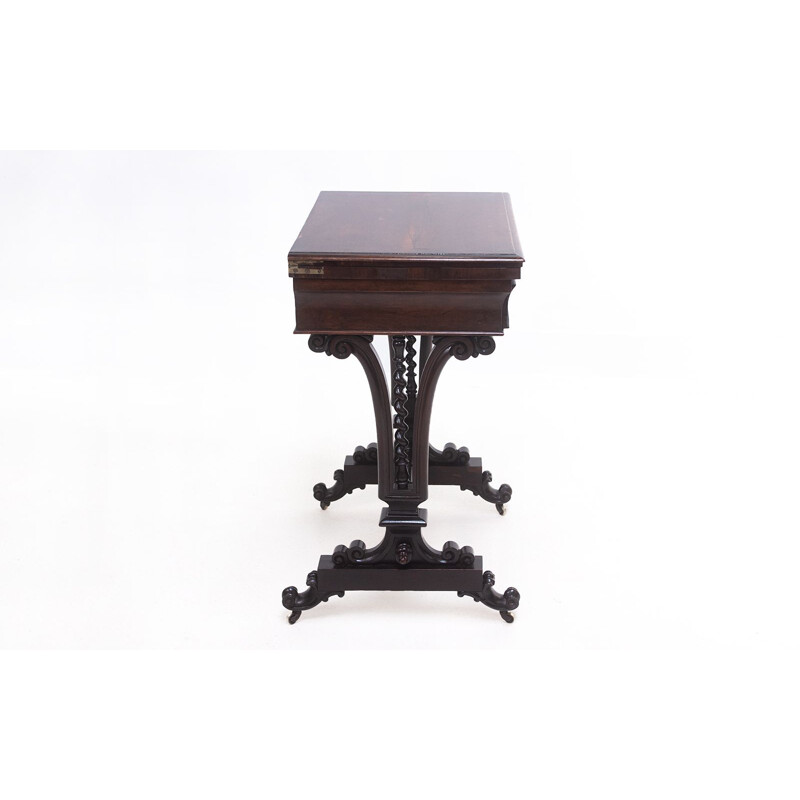 19th century victorian rosewood chess table