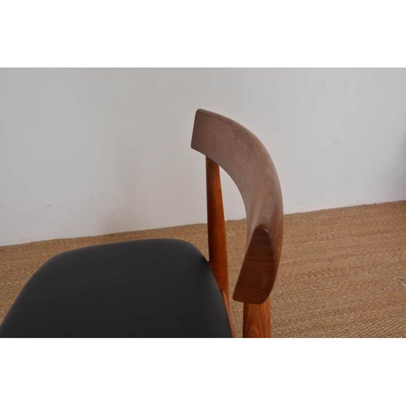 Set of 6 vintage Danish chairs by Hans Olsen for Frem Røjle, 1960s