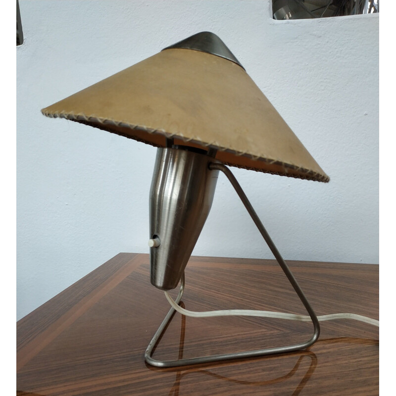 Vintage table lamp by Helena Frantová for Okolo, Czechoslovakia 1950