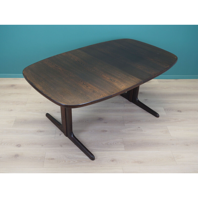 Vintage Danish oakwood table by Skovby Møbelfabrik, 1960s